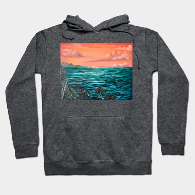 Jaws Seascape Hoodie by J&S mason